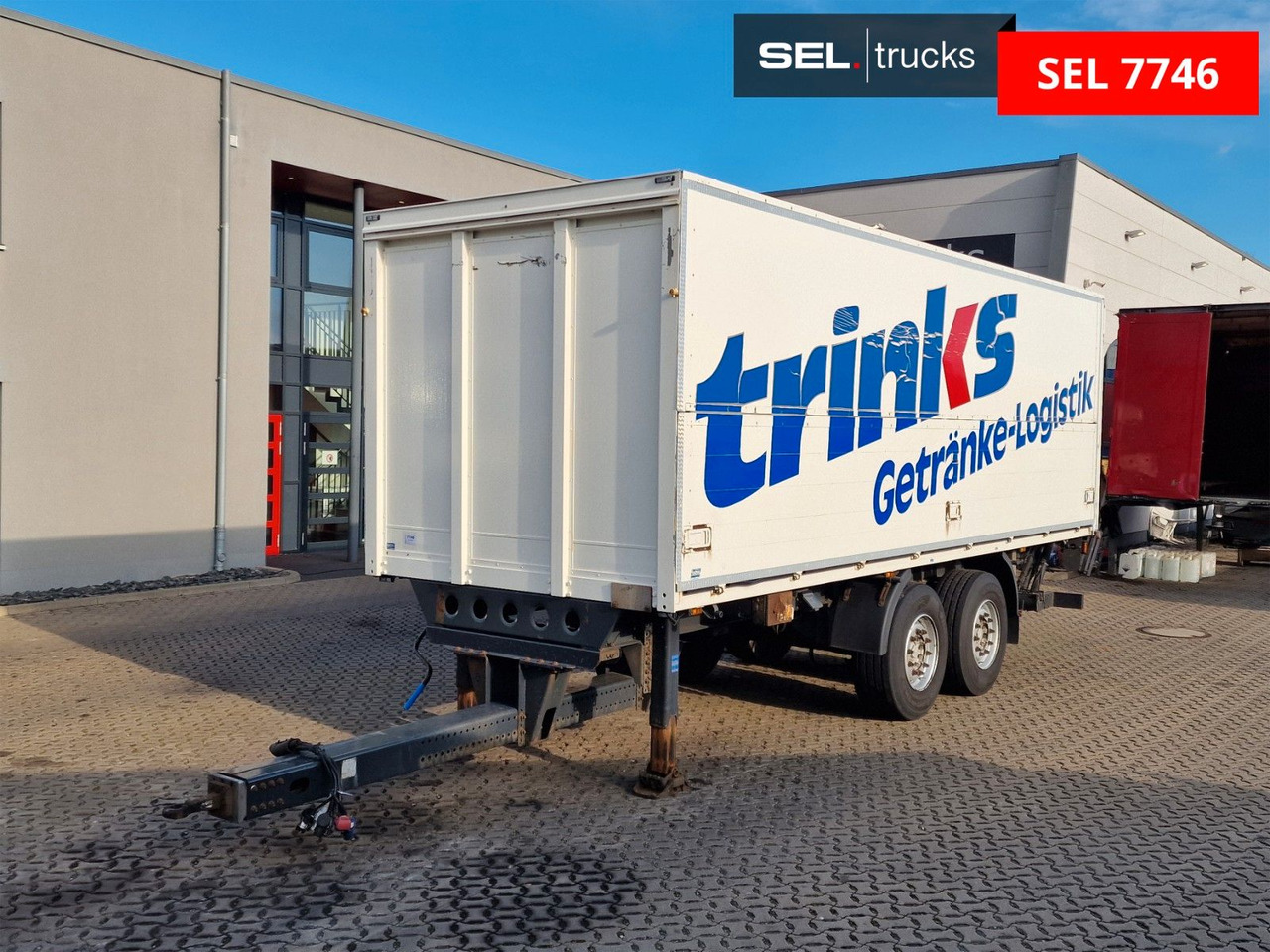 Böse BTA 7.3 / Ladebordwand / 2 Achsen - Tandem - Pótkocsi italszállító: 1 kép. Böse BTA 7.3 / Ladebordwand / 2 Achsen - Tandem - Pótkocsi italszállító: 1 kép.