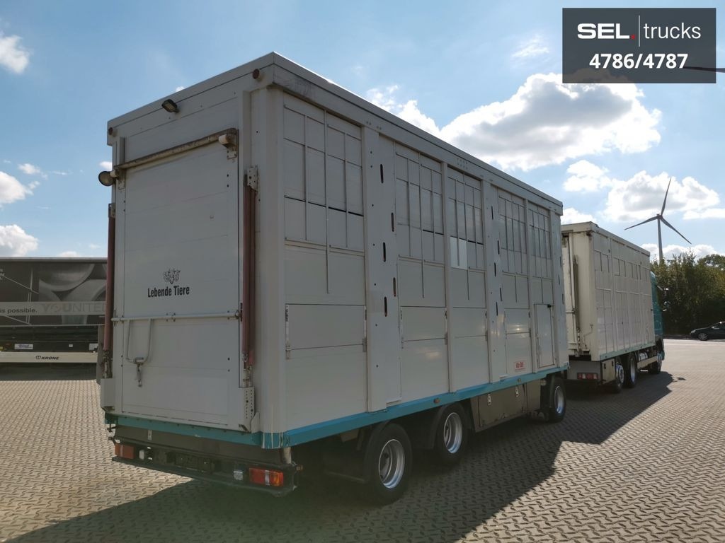 DAF XF 105.460 / Intarder / 4 Stock / KOMPLETT ! - Állatszállító teherautó: 5 kép. DAF XF 105.460 / Intarder / 4 Stock / KOMPLETT ! - Állatszállító teherautó: 5 kép.