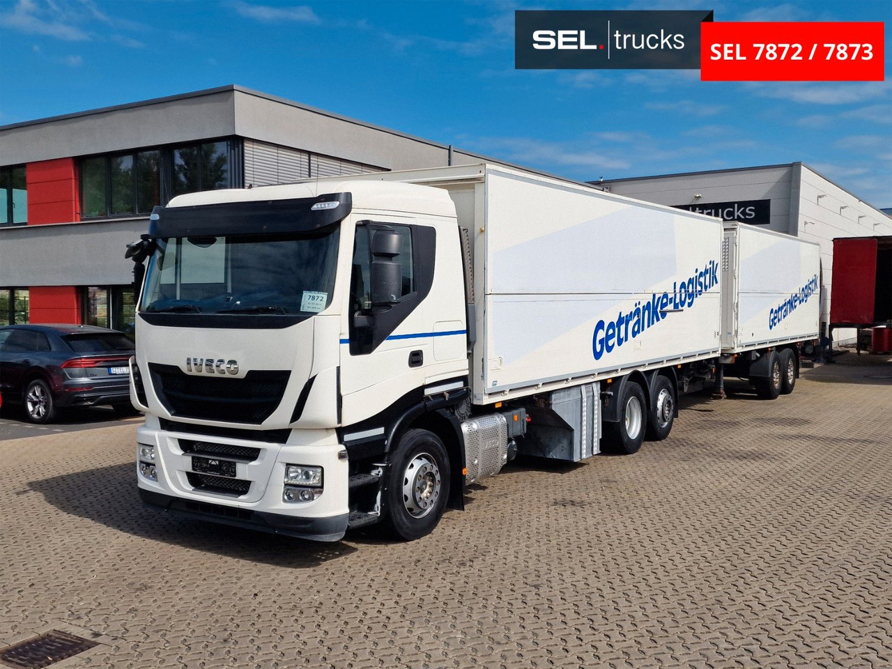 Iveco Stralis 420 / ZF Intarder / Ldbw / Lenkachse - Italszállító teherautó: 1 kép. Iveco Stralis 420 / ZF Intarder / Ldbw / Lenkachse - Italszállító teherautó: 1 kép.