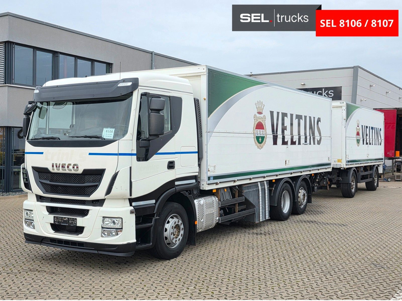 Iveco Stralis 460 / Ldbw / Lenkachse / Liftachse - Italszállító teherautó: 1 kép. Iveco Stralis 460 / Ldbw / Lenkachse / Liftachse - Italszállító teherautó: 1 kép.