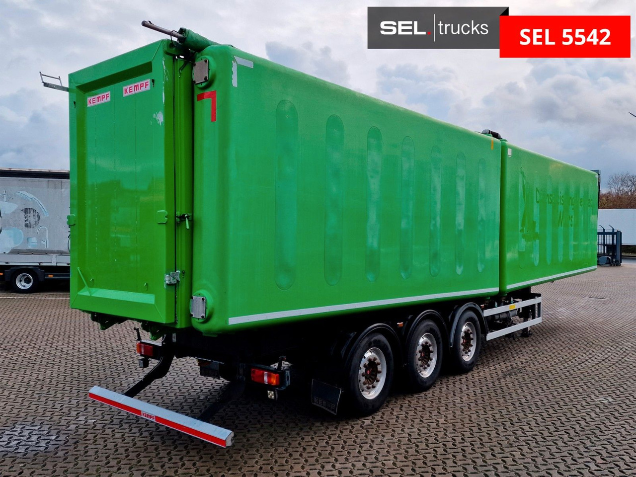 Kempf Duales Transportsyst.: Schüttgüter+Flüssikeiten Kempf Duales Transportsyst.: Schüttgüter+Flüssikeiten - Félpótkocsi billenőplatós: 5 kép. Kempf Duales Transportsyst.: Schüttgüter+Flüssikeiten Kempf Duales Transportsyst.: Schüttgüter+Flüssikeiten - Félpótkocsi billenőplatós: 5 kép.