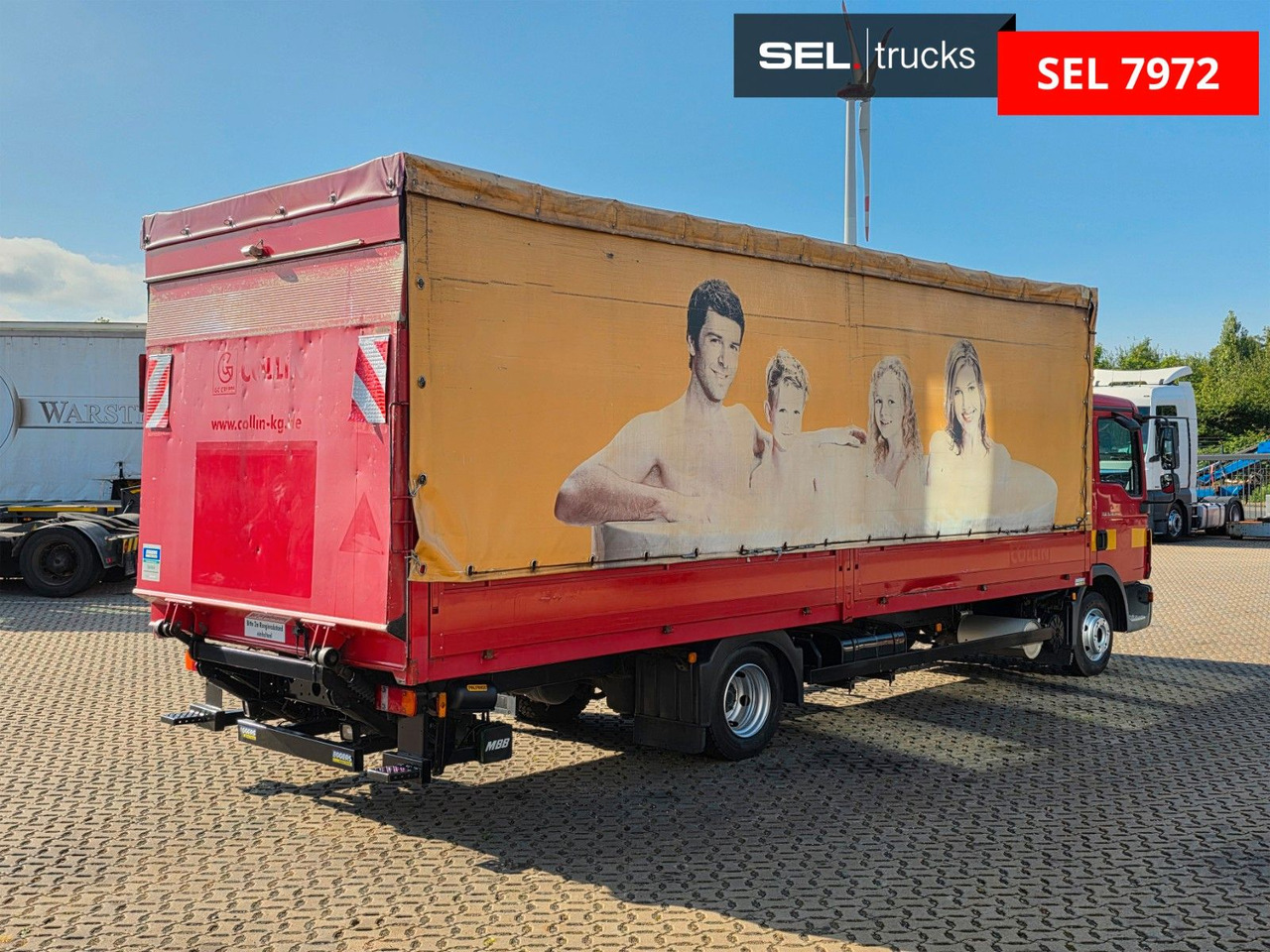 MAN TGL 8.180 4X2 BL / Ladebordwand / Rückfahrkamera - Ponyvás kisteherautó: 5 kép. MAN TGL 8.180 4X2 BL / Ladebordwand / Rückfahrkamera - Ponyvás kisteherautó: 5 kép.