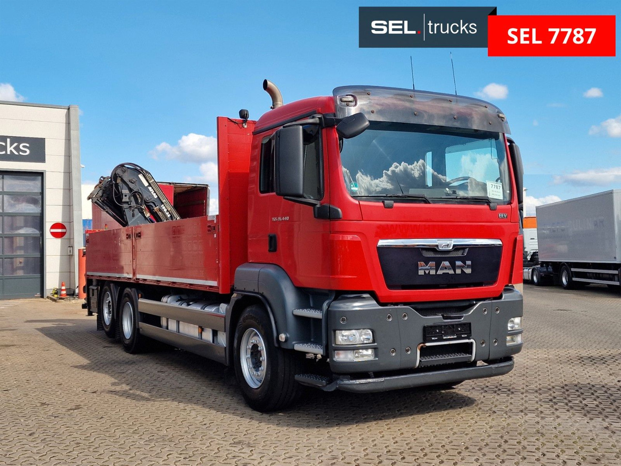 MAN TGS 26.440 6X2-2 LL /Atlas 190 / Fernbedienung. - Darus autó: 3 kép. MAN TGS 26.440 6X2-2 LL /Atlas 190 / Fernbedienung. - Darus autó: 3 kép.