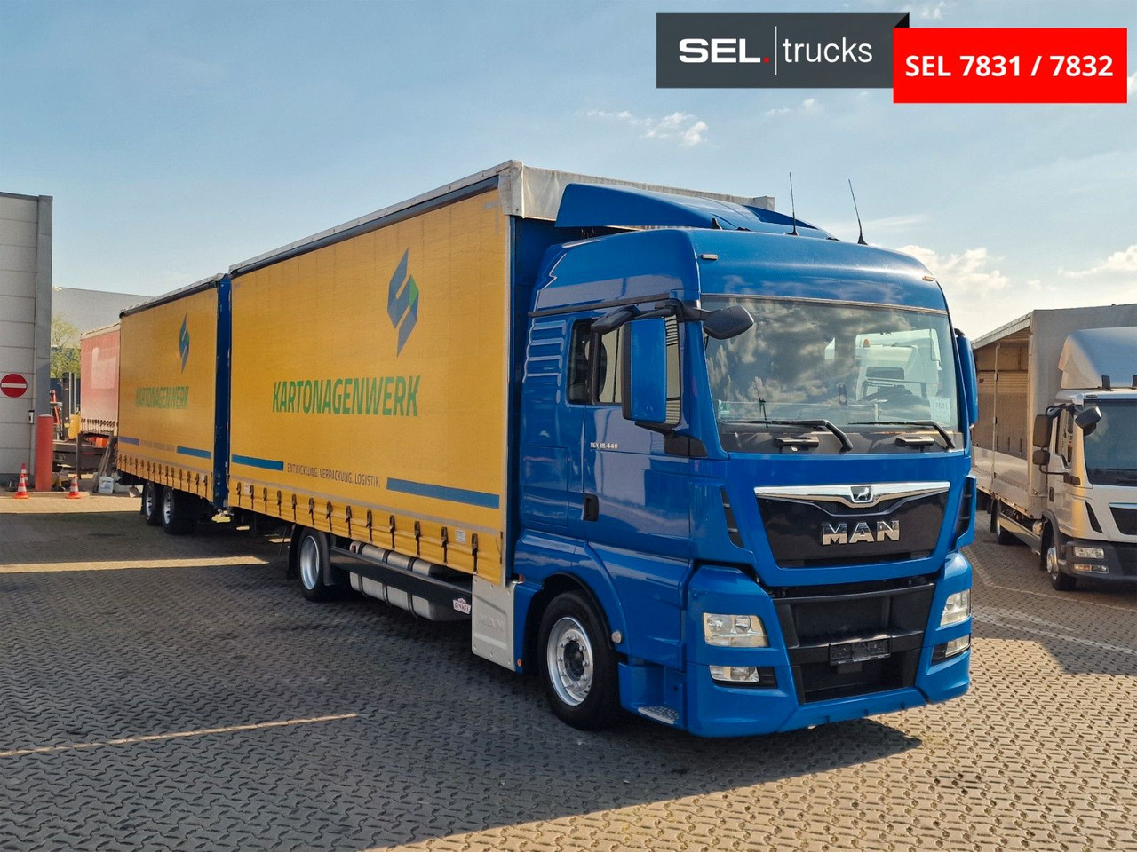 MAN TGX 18.440 4X2 LL-U / Intarder /Jumbo /Durchlade - Ponyvás teherautó: 3 kép. MAN TGX 18.440 4X2 LL-U / Intarder /Jumbo /Durchlade - Ponyvás teherautó: 3 kép.