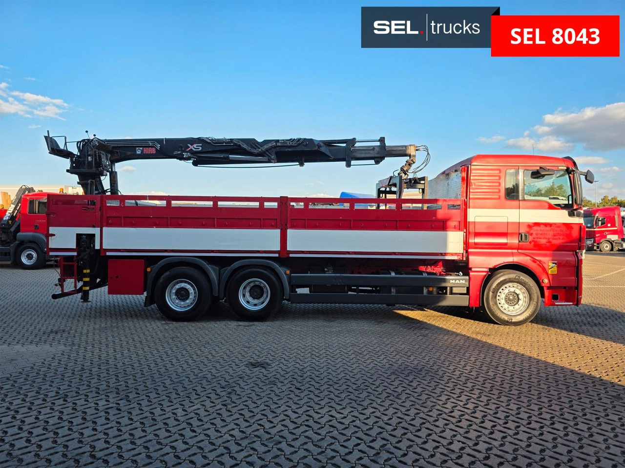 MAN TGX 26.360 6x2-2 BL / Intarder / HIAB 166K PRO - Darus autó: 4 kép. MAN TGX 26.360 6x2-2 BL / Intarder / HIAB 166K PRO - Darus autó: 4 kép.