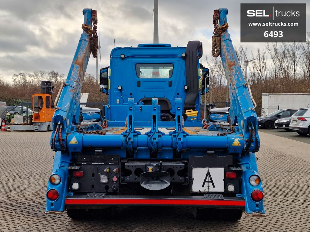 Konténerszállító Mercedes-Benz Antos 1851 / Meiller Kipper / Standklima / Navi: 6 kép.