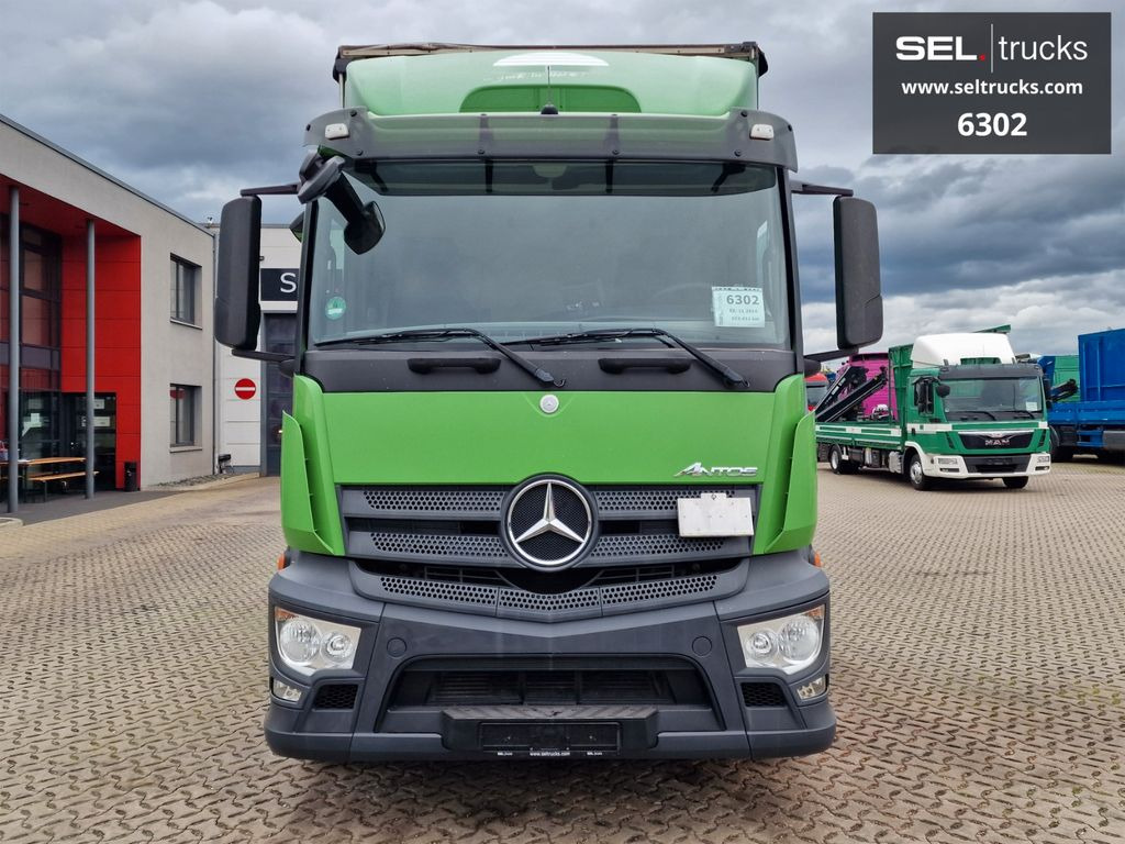 Mercedes-Benz Antos 2536 L / LENKACHSE / STERZANTE - Ponyvás teherautó: 2 kép. Mercedes-Benz Antos 2536 L / LENKACHSE / STERZANTE - Ponyvás teherautó: 2 kép.