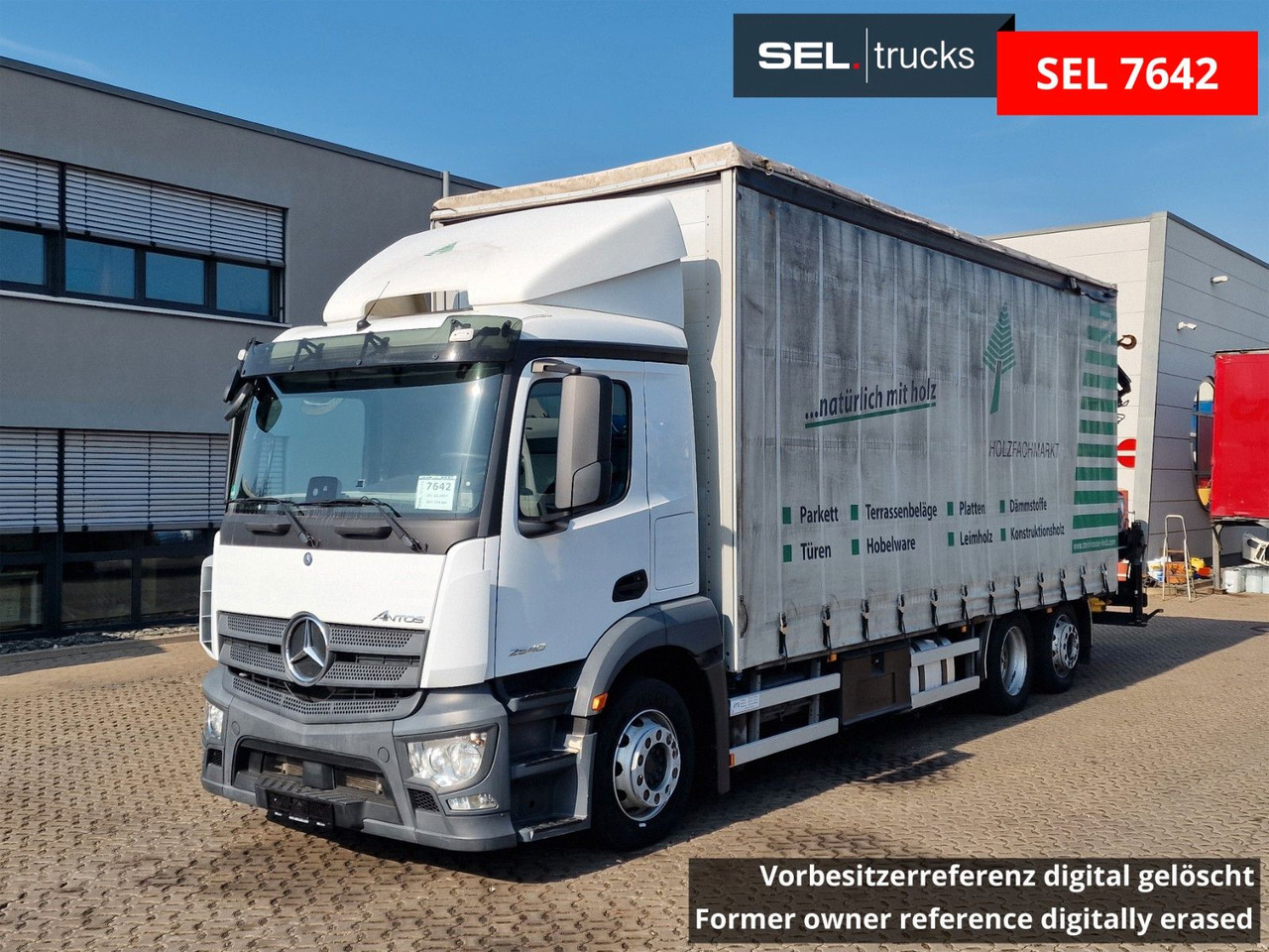 Mercedes-Benz Antos 2540 / Fernbedienung / Lenkachse - Darus autó: 2 kép. Mercedes-Benz Antos 2540 / Fernbedienung / Lenkachse - Darus autó: 2 kép.