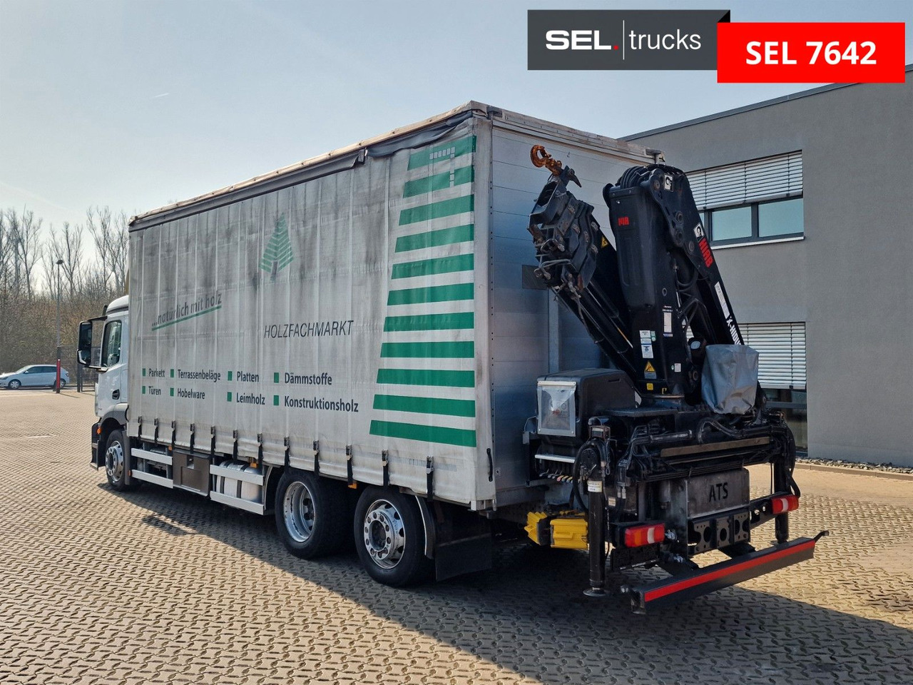 Mercedes-Benz Antos 2540 / Fernbedienung / Lenkachse - Darus autó: 1 kép. Mercedes-Benz Antos 2540 / Fernbedienung / Lenkachse - Darus autó: 1 kép.