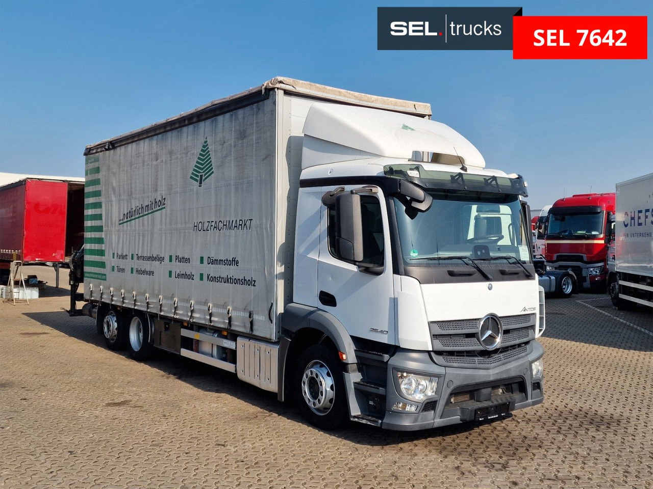 Mercedes-Benz Antos 2540 / Fernbedienung / Lenkachse - Darus autó: 4 kép. Mercedes-Benz Antos 2540 / Fernbedienung / Lenkachse - Darus autó: 4 kép.