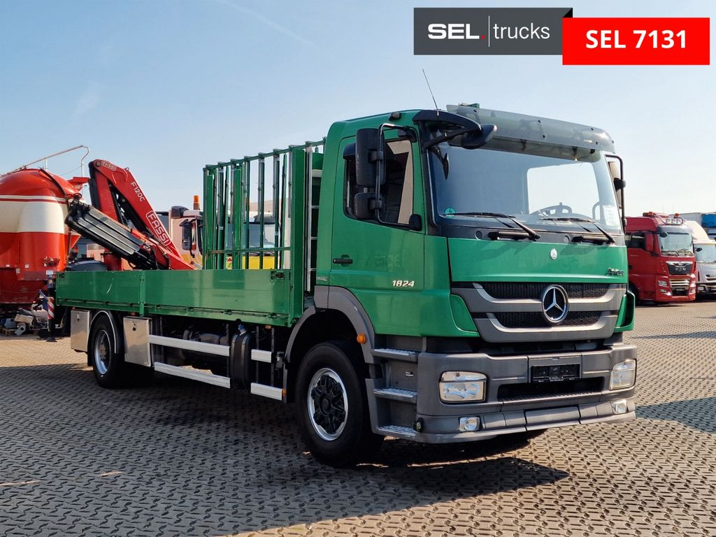 Mercedes-Benz Axor 1824 / FASSI F120AC 024 E + ACTIVE - Darus autó: 3 kép. Mercedes-Benz Axor 1824 / FASSI F120AC 024 E + ACTIVE - Darus autó: 3 kép.