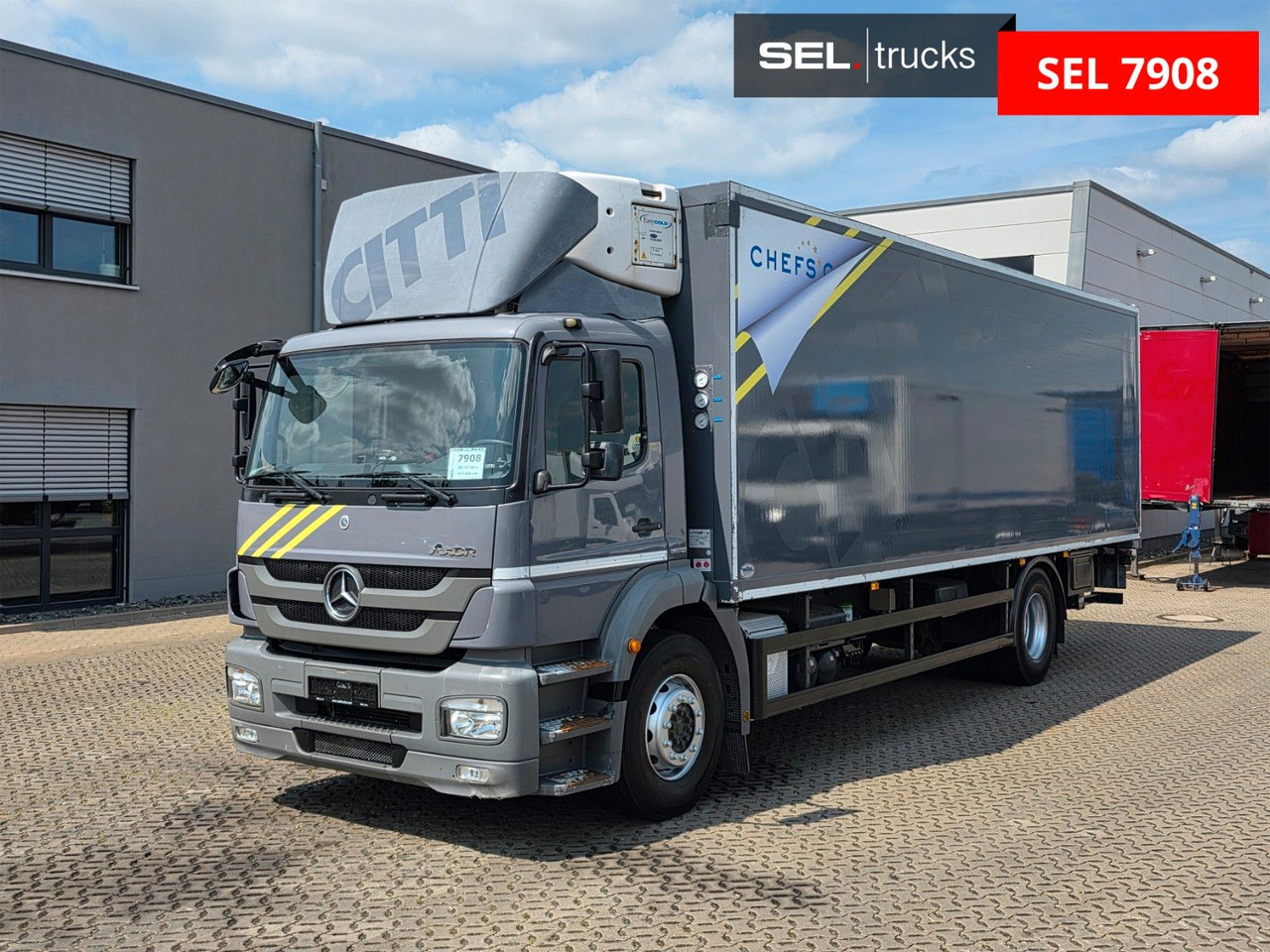 Mercedes-Benz Axor 1824L / Ladebordwand / Carrier Supra 950Mt - Hűtős teherautó: 1 kép. Mercedes-Benz Axor 1824L / Ladebordwand / Carrier Supra 950Mt - Hűtős teherautó: 1 kép.