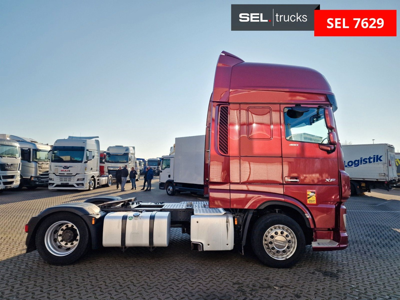 DAF XF 480 FT / ZF Intarder / Euro 6D - Nyergesvontató: 4 kép. DAF XF 480 FT / ZF Intarder / Euro 6D - Nyergesvontató: 4 kép.