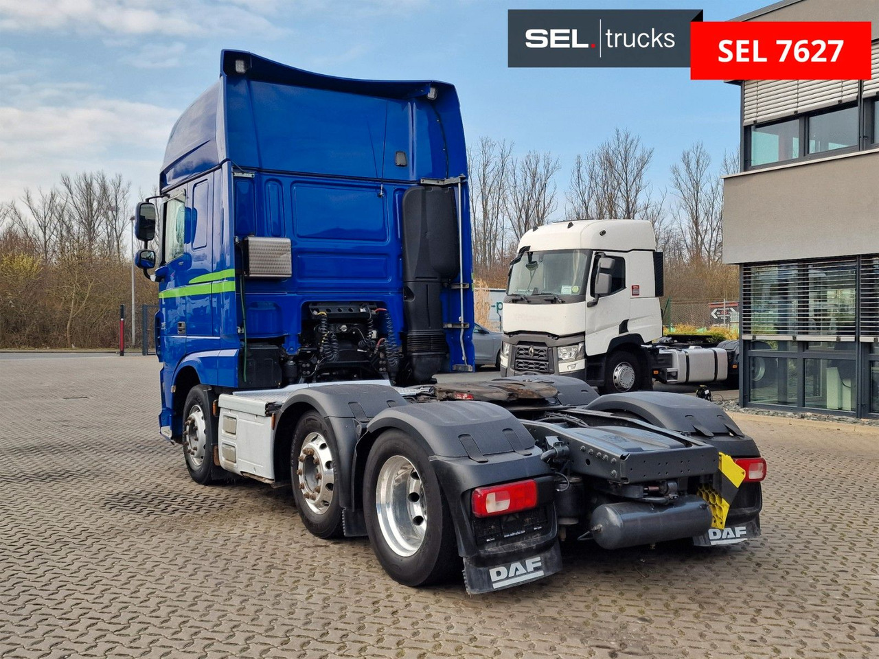 Nyergesvontató DAF XF 510 FTG / ZF Intarder / Lenkachse / Liftachse: 7 kép.