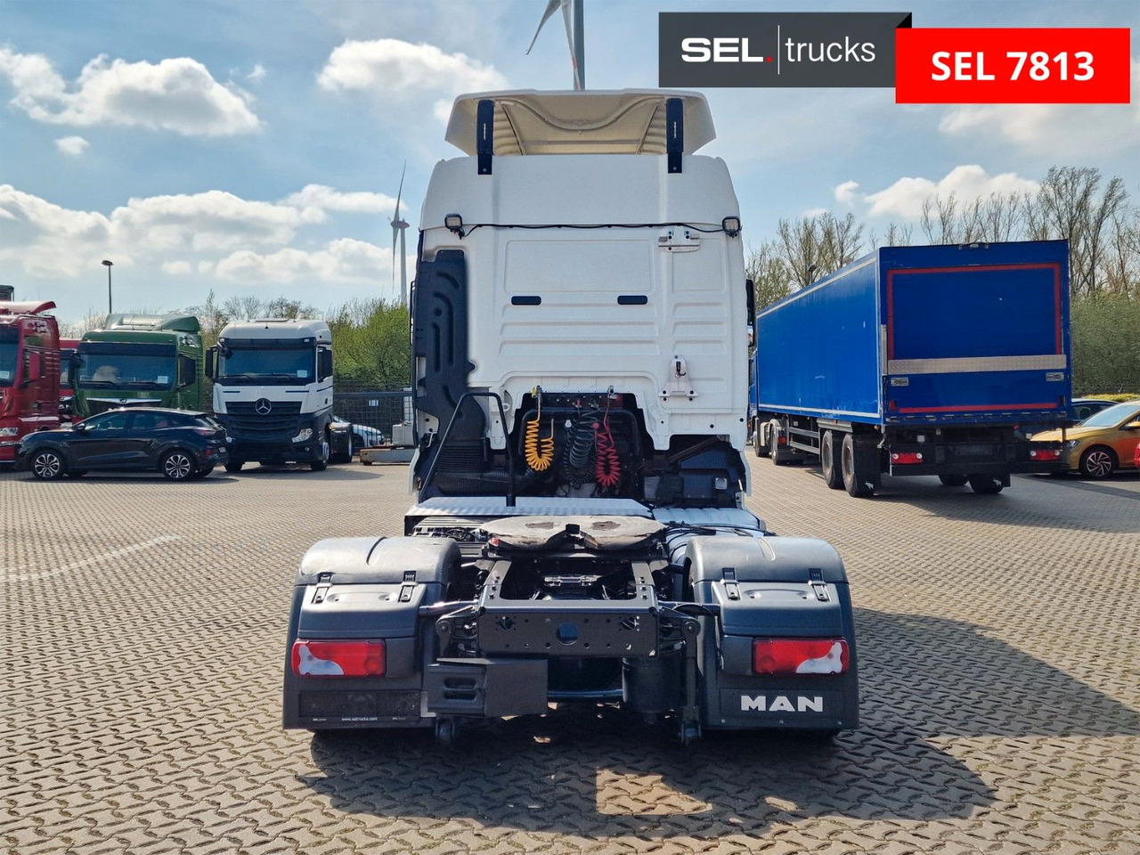 Nyergesvontató MAN TGX 18.400 4X2 LLS-U / ZF Intarder LOW KM !!: 6 kép.