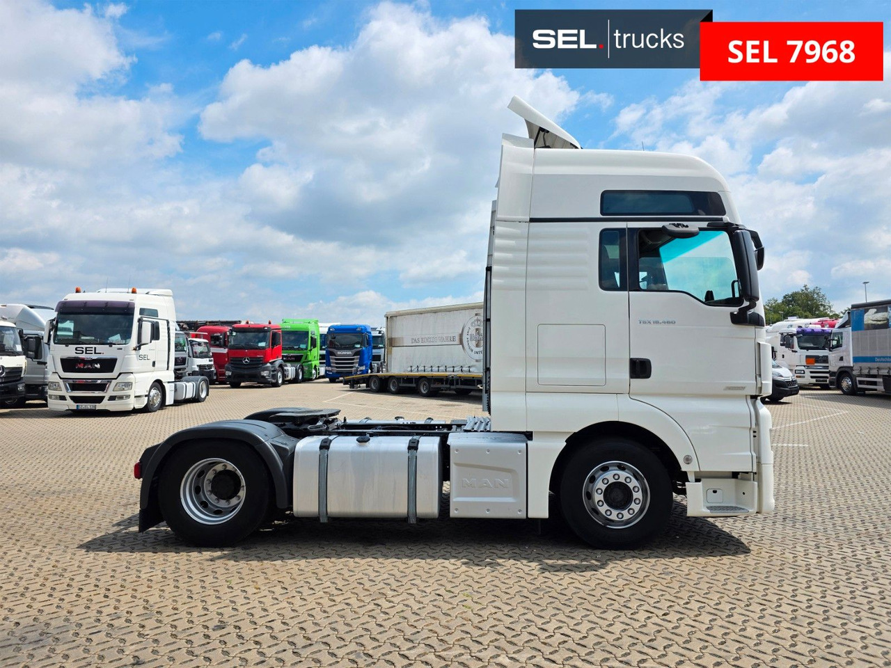 MAN TGX 18.460 4X2 BLS / Retarder / 2 Tanks / ADR AT - Nyergesvontató: 4 kép. MAN TGX 18.460 4X2 BLS / Retarder / 2 Tanks / ADR AT - Nyergesvontató: 4 kép.