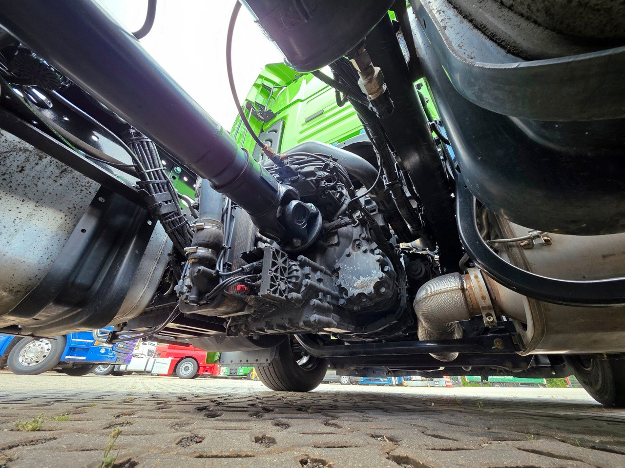 Nyergesvontató MAN TGX 18.460 4X2 LLS-U /Retarder /2 Tanks /ADR  AT: 12 kép.