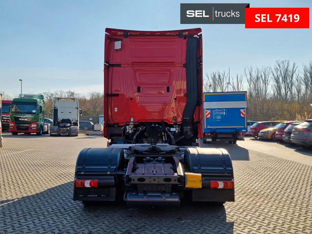 Nyergesvontató Mercedes-Benz Actros 1845 / Retarder / Standklima / Xenon: 6 kép.