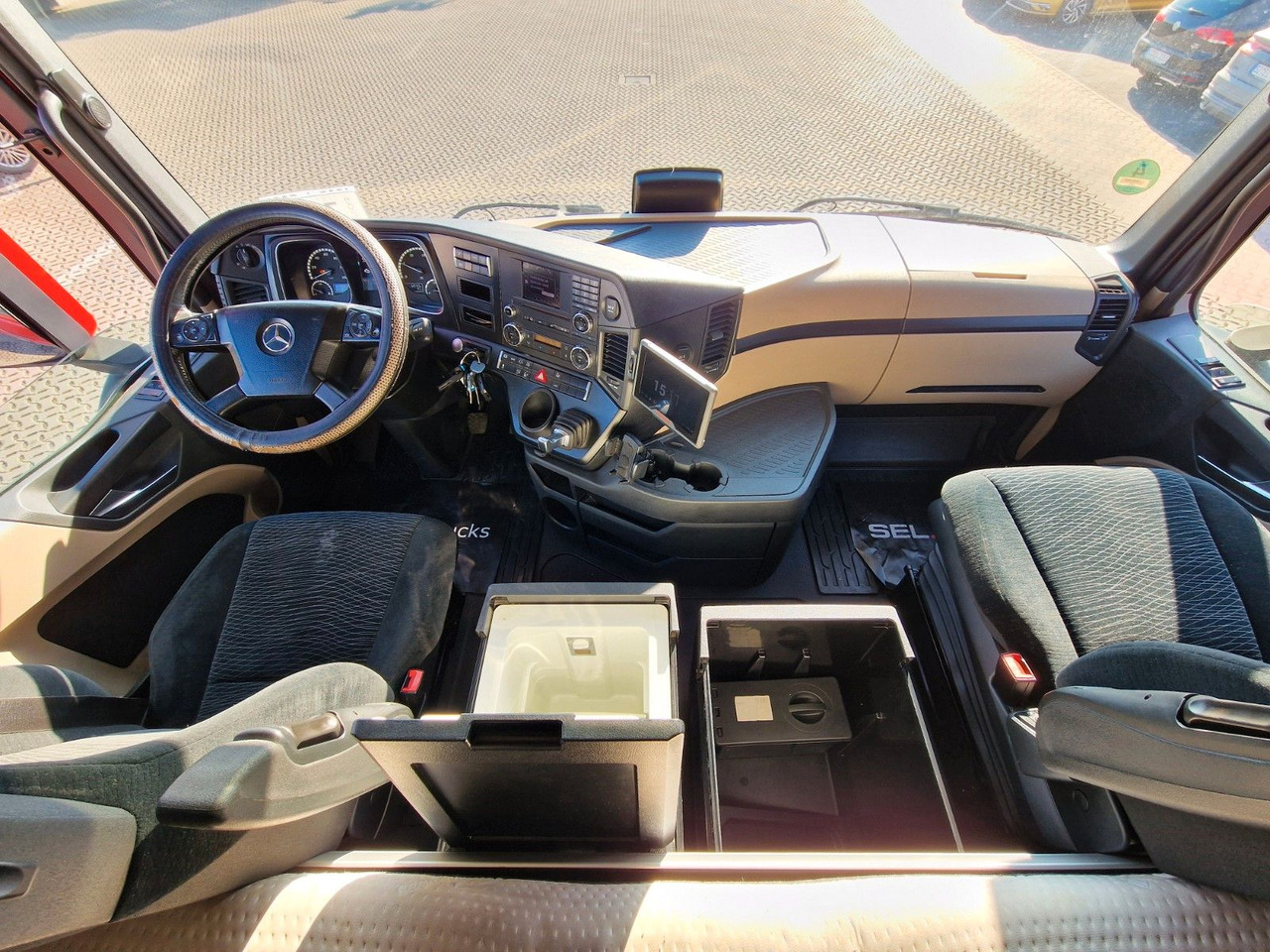 Nyergesvontató Mercedes-Benz Actros 1845 / Retarder / Standklima / Xenon: 22 kép.