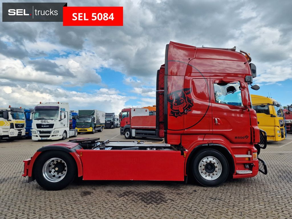 Scania R 500 LA4X2MNB / Retarder / Kipphydraulik / 16l - Nyergesvontató: 4 kép. Scania R 500 LA4X2MNB / Retarder / Kipphydraulik / 16l - Nyergesvontató: 4 kép.