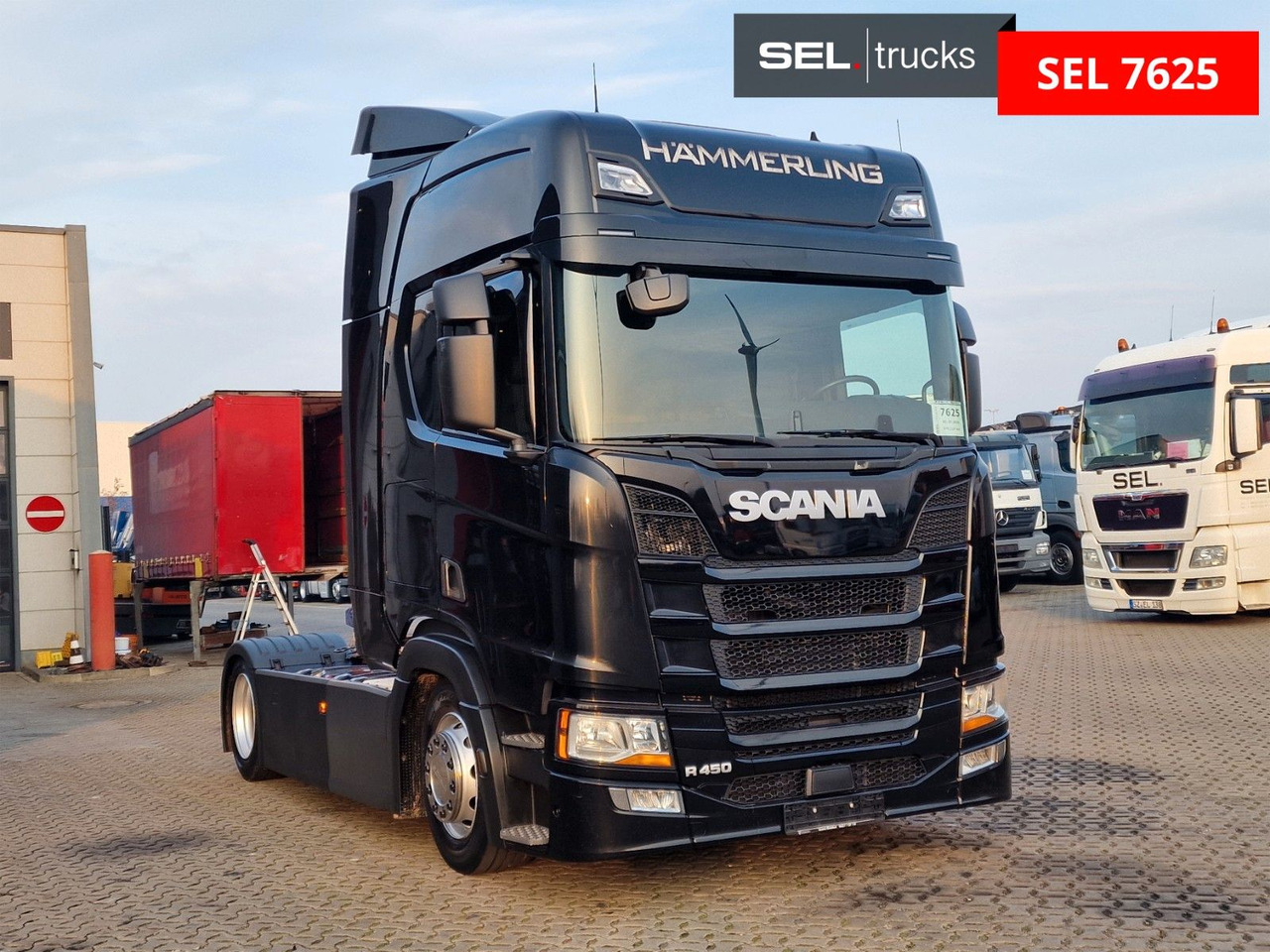 Scania R450 A4x2EB / Retarder / Standklima / Euro 6D - Nyergesvontató: 3 kép. Scania R450 A4x2EB / Retarder / Standklima / Euro 6D - Nyergesvontató: 3 kép.