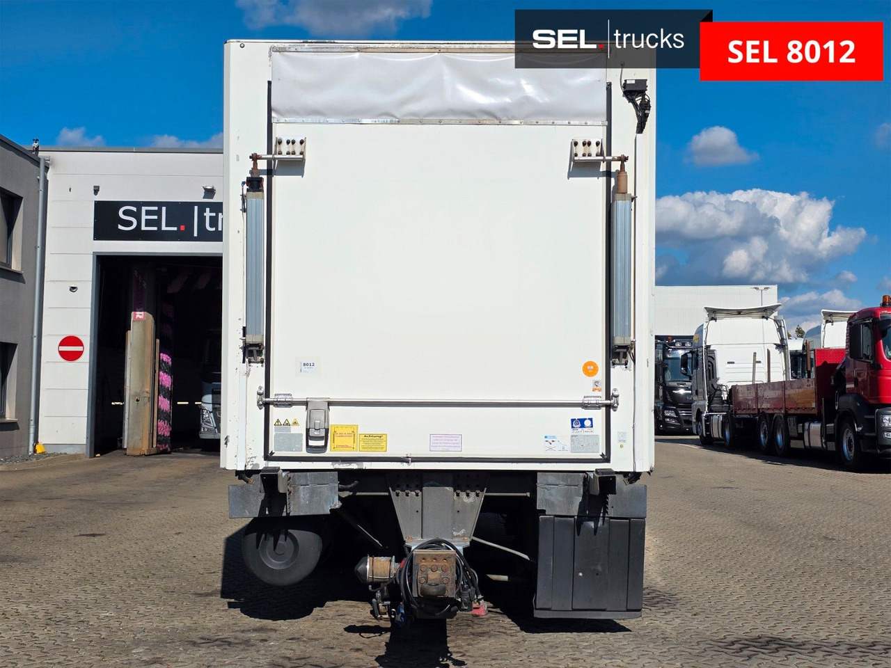 ROHR RZK/18 IV / Ladebordwand / Carrier Supra 850U - Pótkocsi hűtős: 2 kép. ROHR RZK/18 IV / Ladebordwand / Carrier Supra 850U - Pótkocsi hűtős: 2 kép.