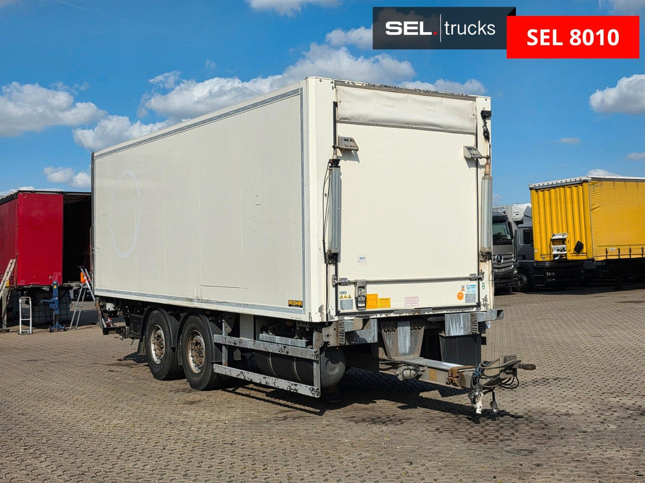 ROHR Rohr RZK/18 IV  / Ladebordwand - Pótkocsi hűtős: 3 kép. ROHR Rohr RZK/18 IV  / Ladebordwand - Pótkocsi hűtős: 3 kép.