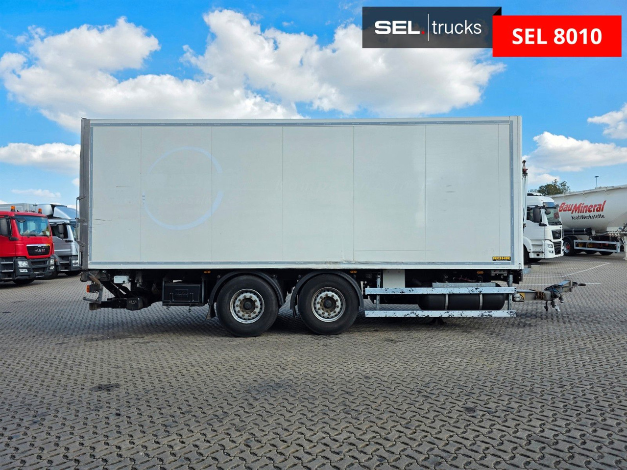 ROHR Rohr RZK/18 IV  / Ladebordwand - Pótkocsi hűtős: 4 kép. ROHR Rohr RZK/18 IV  / Ladebordwand - Pótkocsi hűtős: 4 kép.