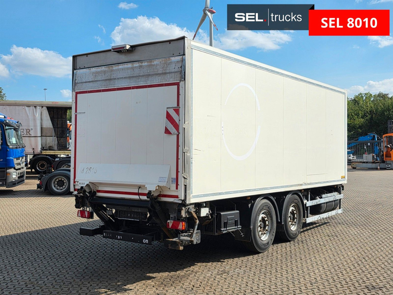 ROHR Rohr RZK/18 IV  / Ladebordwand - Pótkocsi hűtős: 5 kép. ROHR Rohr RZK/18 IV  / Ladebordwand - Pótkocsi hűtős: 5 kép.