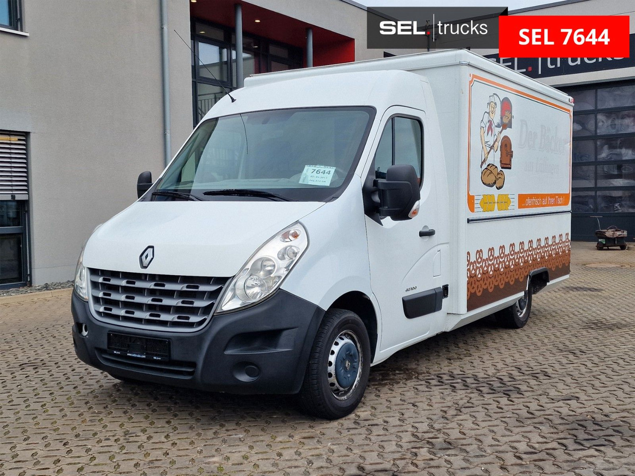 Renault Master F3500 dCi 100 / Bäckerei - Büféautó: 2 kép. Renault Master F3500 dCi 100 / Bäckerei - Büféautó: 2 kép.