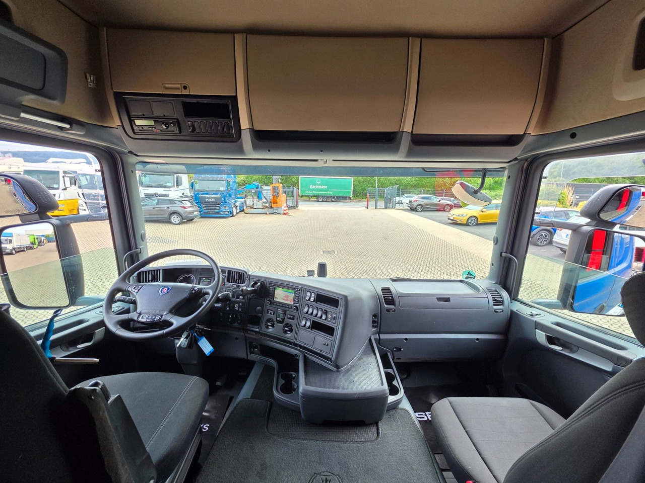 Cserefelépítményes teherautó Scania G 410 LB6X2*4MNB / Retarder/PTO/ADR/Lenkachse: 21 kép.