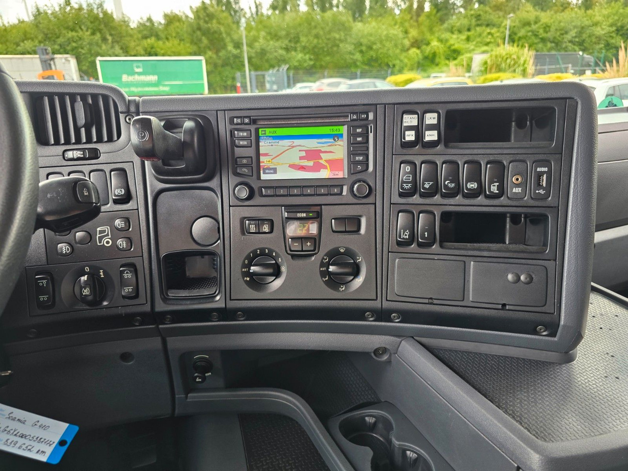 Cserefelépítményes teherautó Scania G 410 LB6X2*4MNB / Retarder/PTO/ADR/Lenkachse: 23 kép.