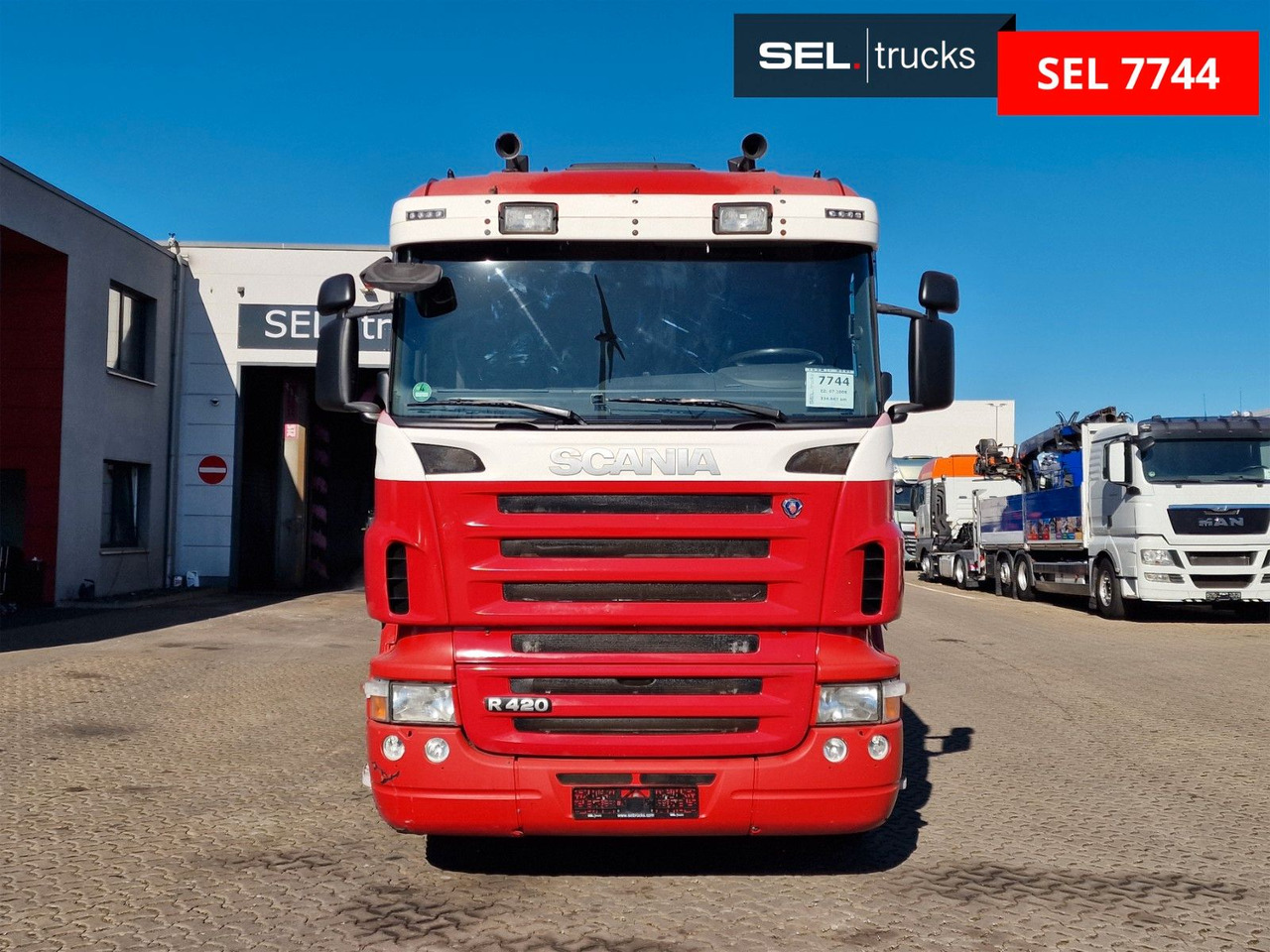 Scania R 340 LB6X2*4MNA /Retarder /HIAB 166K /Lenkachse - Darus autó: 2 kép. Scania R 340 LB6X2*4MNA /Retarder /HIAB 166K /Lenkachse - Darus autó: 2 kép.