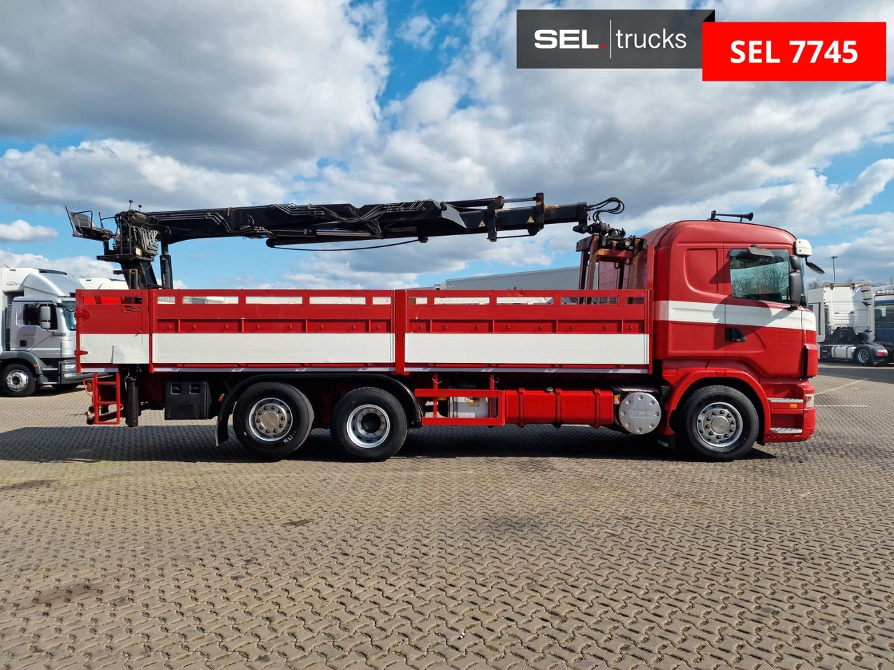 Scania R 340 LB6X2*4MNA /Retarder/HIAB 166K /Lenkachse - Darus autó: 4 kép. Scania R 340 LB6X2*4MNA /Retarder/HIAB 166K /Lenkachse - Darus autó: 4 kép.
