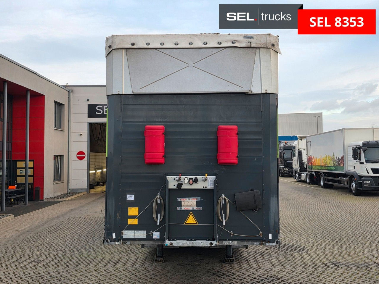 Schmitz Cargobull SCS 24/L 13.62 Mega / Hubdach / EDSCHA /Liftache - Ponyvás félpótkocsi: 2 kép. Schmitz Cargobull SCS 24/L 13.62 Mega / Hubdach / EDSCHA /Liftache - Ponyvás félpótkocsi: 2 kép.