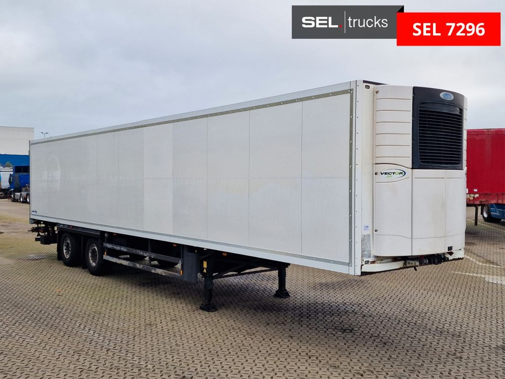 Schmitz Cargobull SKO 18/LZG - FP 45 COOL / Ldbw / Carrier Vector - Félpótkocsi hűtős: 3 kép. Schmitz Cargobull SKO 18/LZG - FP 45 COOL / Ldbw / Carrier Vector - Félpótkocsi hűtős: 3 kép.