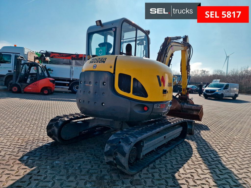 Wacker Neuson EZ 53 / 2017 / 1.665 h/2x extra Schaufeln - Lánctalpas kotró: 5 kép. Wacker Neuson EZ 53 / 2017 / 1.665 h/2x extra Schaufeln - Lánctalpas kotró: 5 kép.