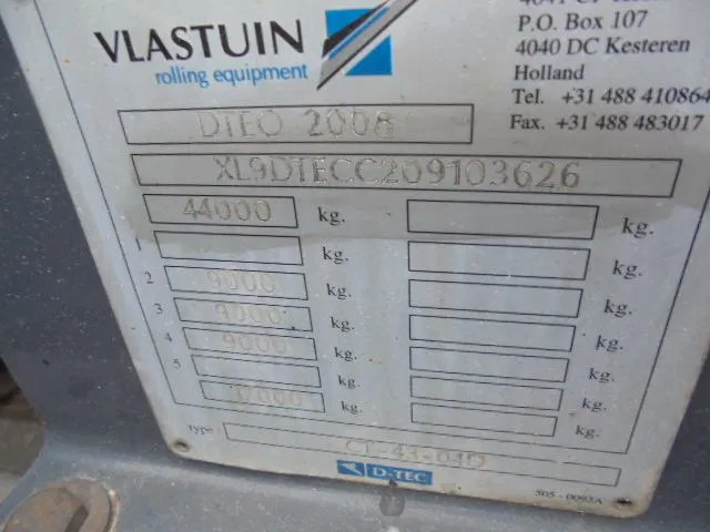 Félpótkocsi cserefelépítményes D-Tec CT-53-04D: 13 kép.