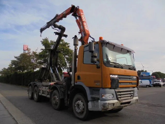 DAF 85.360 8X4 - Teherautó - kábelrendszer, Darus autó: 3 kép. DAF 85.360 8X4 - Teherautó - kábelrendszer, Darus autó: 3 kép.