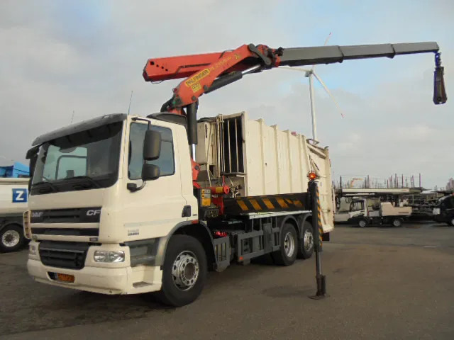 DAF CF 75.250 6X2 EEV - Szemetesautó: 1 kép. DAF CF 75.250 6X2 EEV - Szemetesautó: 1 kép.