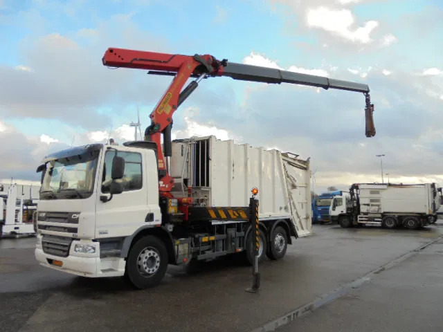 DAF CF 75.250 6x2 - Szemetesautó: 1 kép. DAF CF 75.250 6x2 - Szemetesautó: 1 kép.