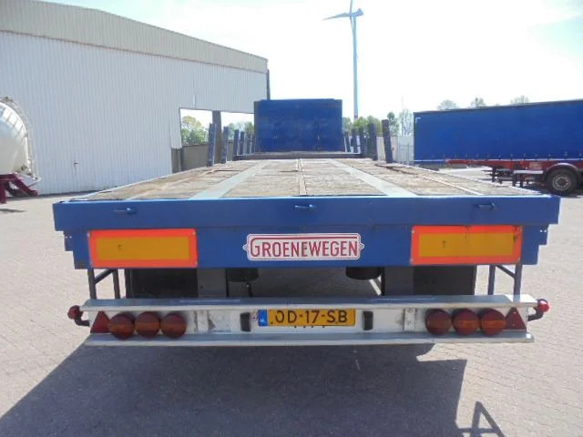 Groenewegen DRO 10 10B - Platós félpótkocsi: 4 kép. Groenewegen DRO 10 10B - Platós félpótkocsi: 4 kép.