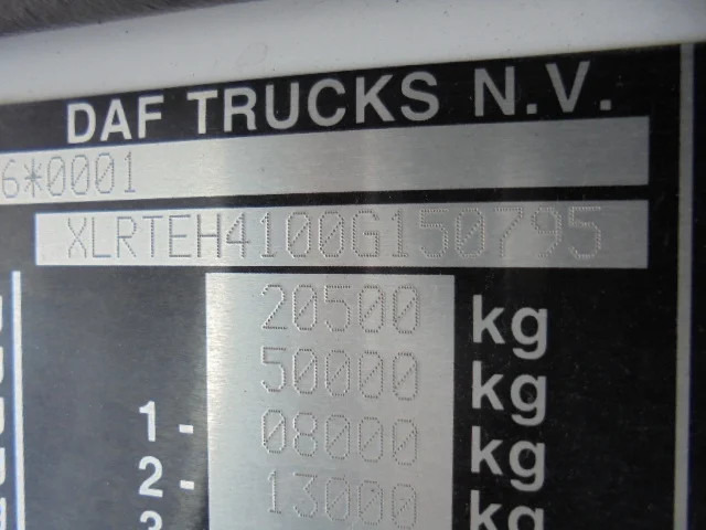 Nyergesvontató DAF XF 440 EUR6: 18 kép.