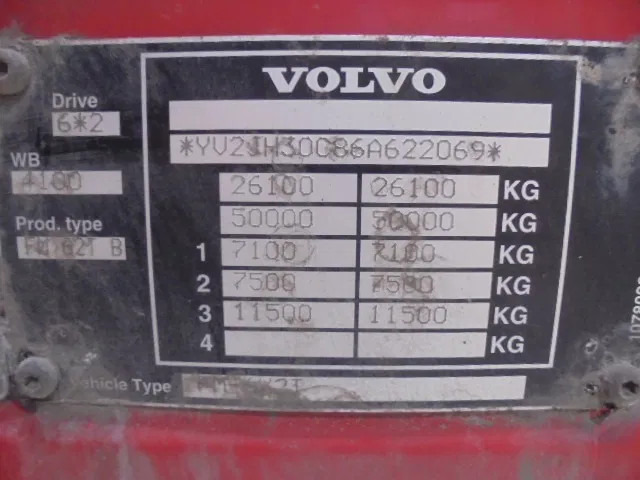 Nyergesvontató Volvo FM 380 ENGINE NOT OK ONLY PARTS: 18 kép.