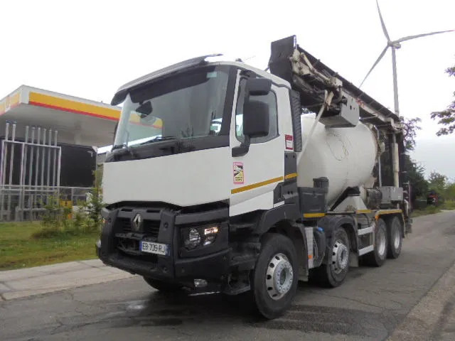 Renault C430 8X4 - Betonmixer: 1 kép. Renault C430 8X4 - Betonmixer: 1 kép.