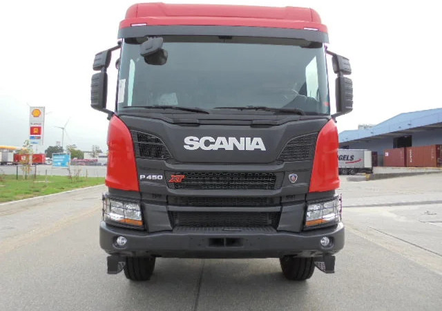 Scania P450 XT 4X4 EURO 6 - Billenőplatós teherautó: 2 kép. Scania P450 XT 4X4 EURO 6 - Billenőplatós teherautó: 2 kép.