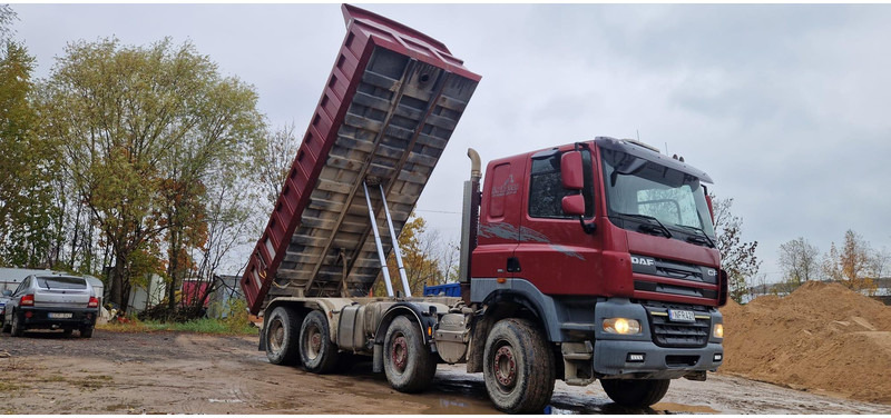 DAF CF 85.460 EURO5, 8x4 - Billenőplatós teherautó: 2 kép. DAF CF 85.460 EURO5, 8x4 - Billenőplatós teherautó: 2 kép.