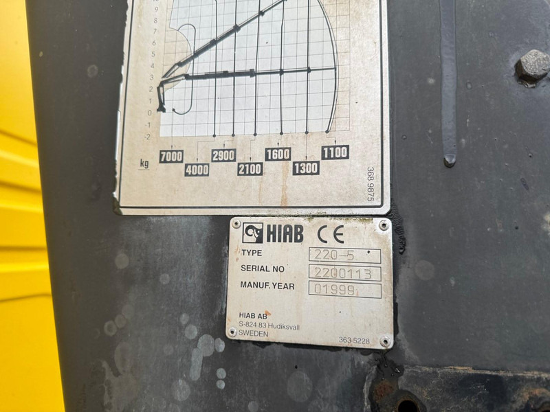 Rakodódaru - Teherautó Hiab 220 C - 5 + radio: 7 kép.