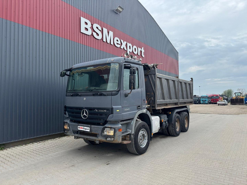 Mercedes-Benz Actros 3341 - Billenőplatós teherautó: 1 kép. Mercedes-Benz Actros 3341 - Billenőplatós teherautó: 1 kép.