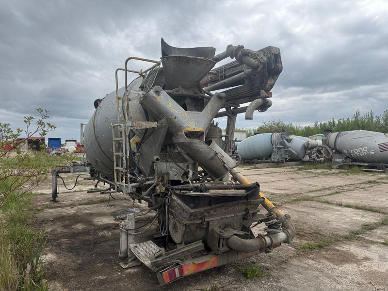 Mercedes-Benz Actros. Putzmeister 24 m + 6 mixer drum - Betonmixer: 4 kép. Mercedes-Benz Actros. Putzmeister 24 m + 6 mixer drum - Betonmixer: 4 kép.